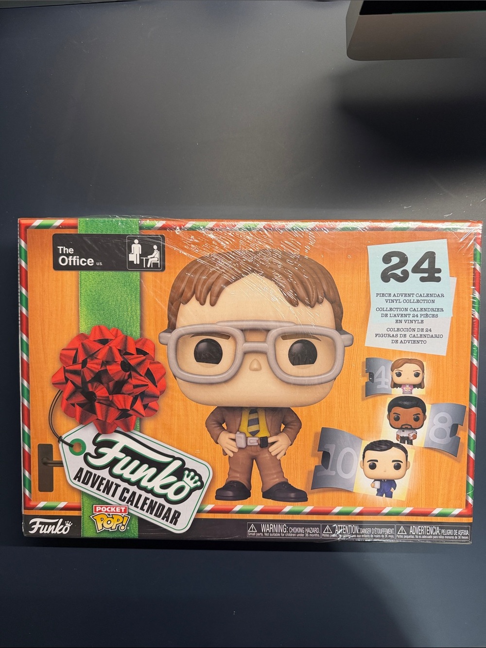 Funko The Office Advent Calendar — Orange and Green Pocket Pop!
